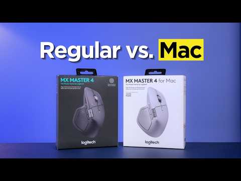 Logitech MX Master 4 - Is 'For Mac' actually different?