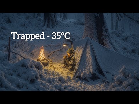 Trapped in a -35°C Blizzard: Can I Survive Under the Trees?