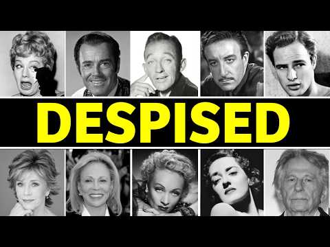29 Most Hated Hollywood Stars In History - One SHOCKED Me