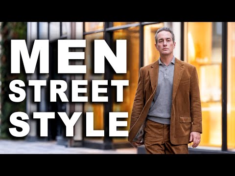 Men's Street Style - Winter Fashion 2025