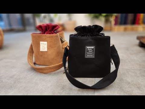 복주머니가방 만들기 / 귀여운 스트링가방 / 핸드백 만들기