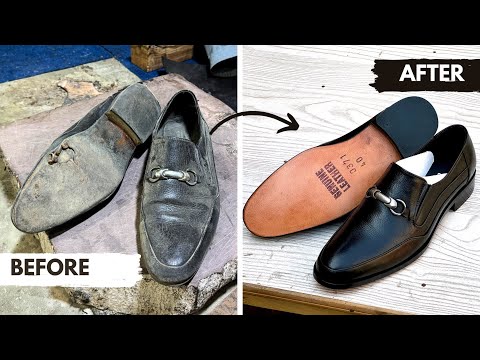Transforming 6-Year-Old Shoes Into New | Ultimate DIY Shoe Repair Guide