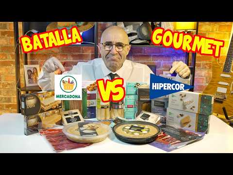 Batalla Gourmet MERCADONA vs HIPERCOR | ¿Cuál es mejor?