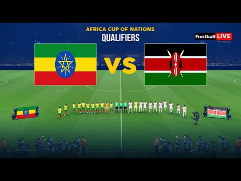 ETHIOPIA vs KENYA - Africa Cup of Nations Qualifiers | Full Match All Goals | Simulation PES