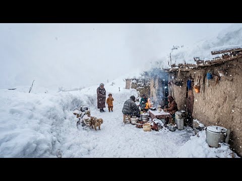 Surviving the Coldest Winter in Afghanistan's Mountains | A Village Family's Story (Full Movie)