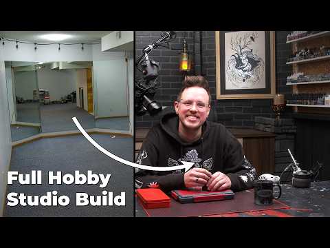 From Basement to Pro Hobby Studio! (Renovation)
