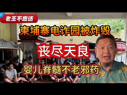 老王来了｜柬埔寨电诈园区被炸大快人心｜疑似用婴儿脊髓研究不老邪药｜丧尽天良