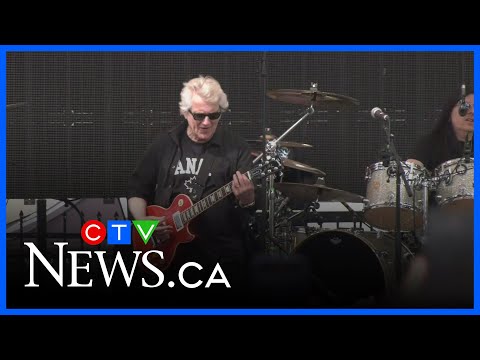 Triumph kicks off Game 2 action at Rogers Place with 'Lay It On The Line'