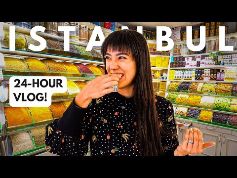 24-HOUR ISTANBUL FOOD TOUR & TRAVEL VLOG