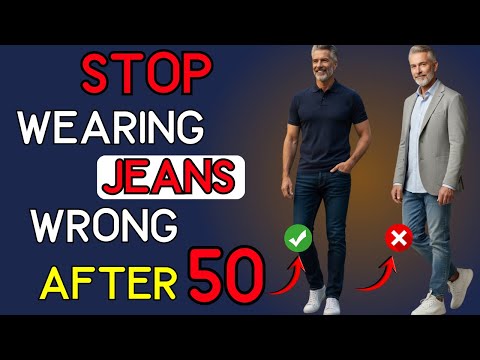 Over 50? 5 Dark Jeans Outfits That Work from Weekend to Business Casual| 50+ Men’s Style