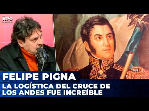 "La logística de San Martín para el cruce de Los Andes fue increíble" | Felipe Pigna con Ari Lijalad