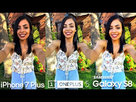OnePlus 5 Camera vs iPhone 7 Plus vs Galaxy S8!