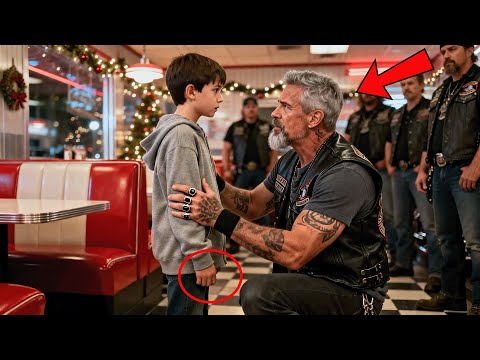 Waitress Saw Little Boy Writing 'HELP' With His Own Blood — What 180 Hells Angels Did Next...