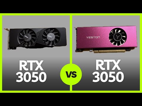RTX 3050 vs RTX 3050
