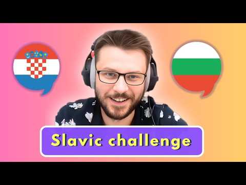 Can Bulgarians understand Croatian? | Slavic Language Challenge