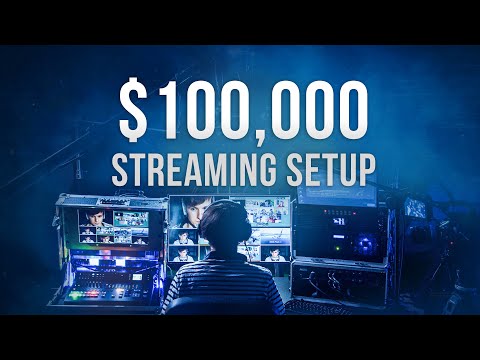 Video Chatting With a $100,000 Live Streaming Setup !