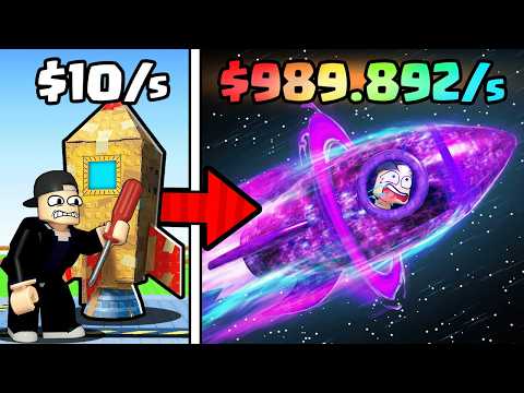 UPGRADING To a MAX LEVEL ROCKET in Roblox