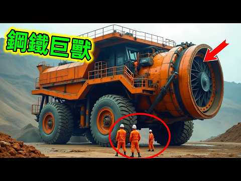 這些工程運輸的「大玩具」你都見過嗎？網友：原來還可以這麼大#世界最大運輸車 #最大工程車 #最大的挖掘機 #鋼鐵巨獸 #世界之最 #王宇觀地球 #世界最大的運輸機器