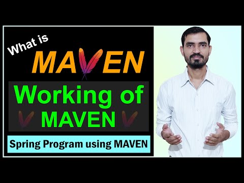 #10 Introduction to MAVEN || Working & Use of Maven || Spring Program using MAVEN | Spring tutorials