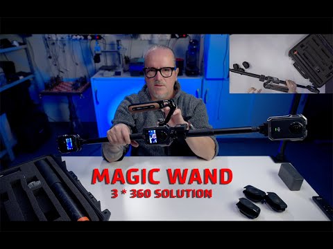Magic wand, 3*360 solution for Gaussian Splatting