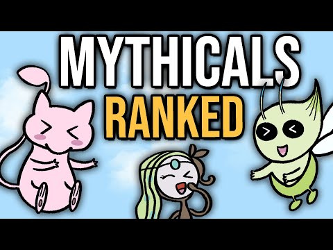 Ranking EVERY Mythical Pokemon Competitively.