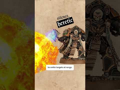 A Space Marine Chaplain gets the DEADLIEST staff in 40K