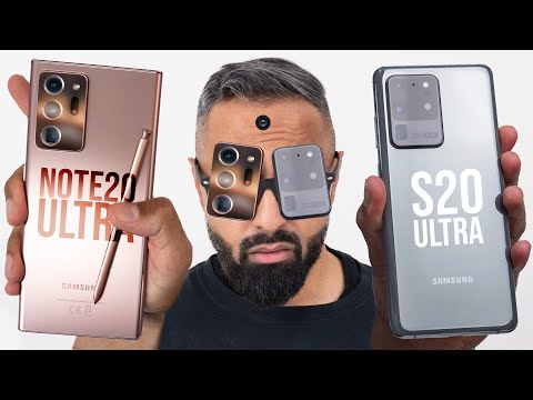 Samsung Galaxy Note 20 Ultra vs Galaxy S20 Ultra