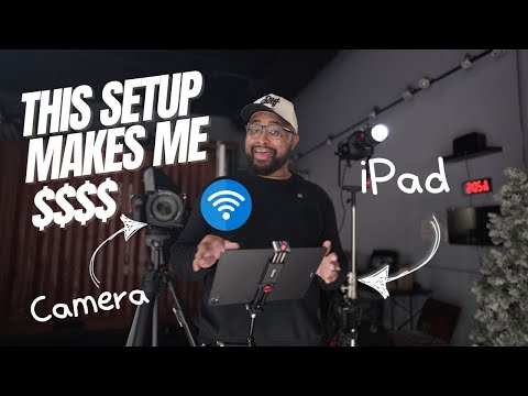 Wireless Tethering Your Camera to iPad & Make More $$$$