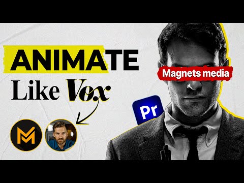 How to Animate like Vox, Johnny Harris in Adobe Premiere Pro
