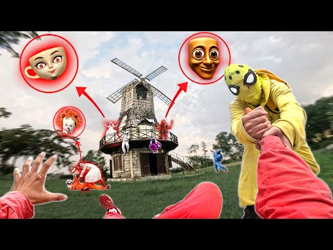 8 Spider-Man Bros Meet All Serbian Dancing in Abandoned Area - Season 2 ( Action POV Story )