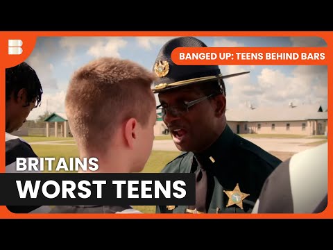 British Teens Face Americas Toughest Jail Program | Banged Up: Teens Behind Bars