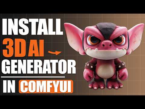 The EASIEST Way to Install Hunyuan3D for Free in ComfyUI!