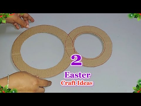 New 2 Easter Decoration idea with simple materials | DIY Easy Easter craft idea🐰35