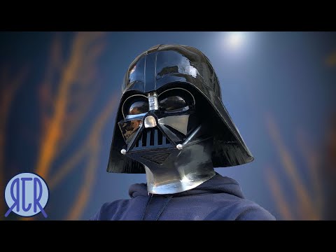 I Made a Cardboard DARTH VADER Helmet!