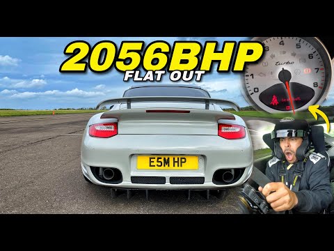 THE *2056BHP GRIM REAPER* 911 TURBO ..WARNING SAVAGE PULLS