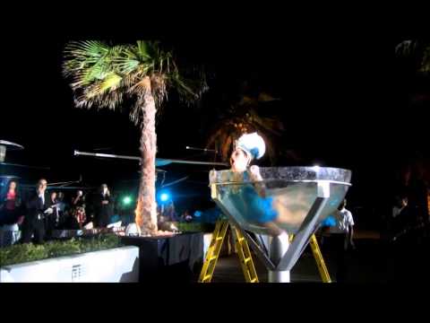 Girl in Martini Glass