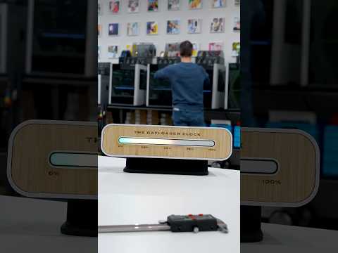 This clock loads your day.