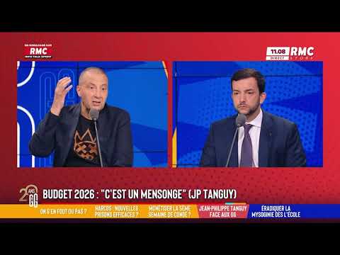 Jean-Philippe Tanguy : "Le budget de François Bayrou est injuste et toxique pour la France !" (RMC)