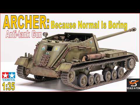 Tamiya 1/35 Archer Anti-Tank Gun Scale Model Build