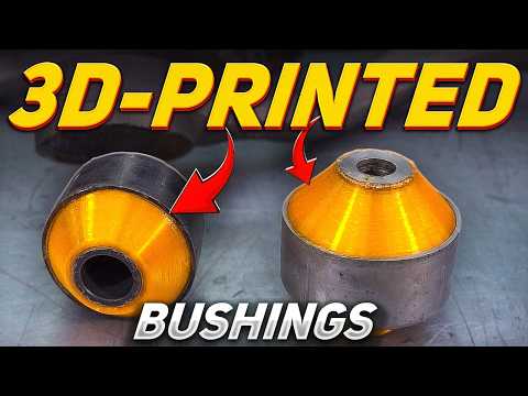 We print poly suspension bushings - will they hold up?
