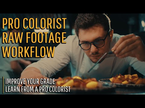 How to color manage RAW footage using nodes in DaVinci Resolve