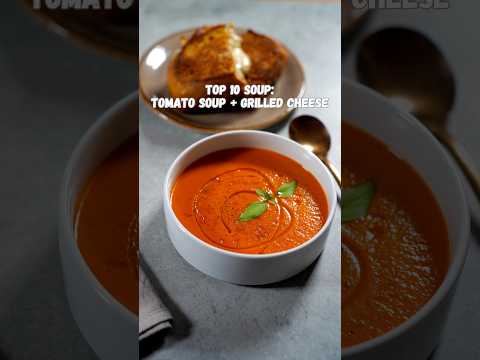 Tomato soup + Grilled cheese #chefromainavril