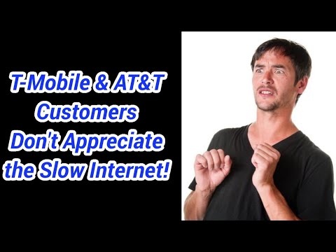 T-Mobile & AT&T Customers NOT Happy With Slow Downs! 
