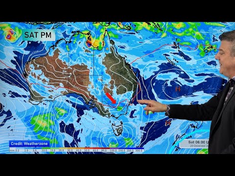 Oz: Severe thunderstorms possible Vic, NSW this weekend + Christmas outlook