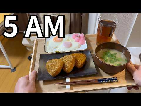Before the City Wakes Up: A Japanese Salaryman Who Never Skips Breakfast