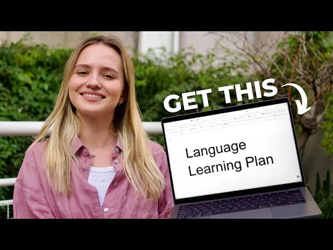 How to create your LANGUAGE LEARNING PLAN to master English