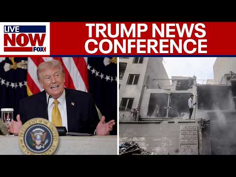 President Trump holds news conference amid Iran conflict