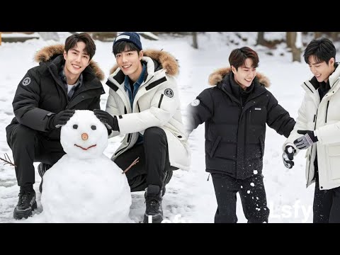 Xiao Zhan and Wang Yibo: Sweet moments playing in the snow melt fans' hearts!
