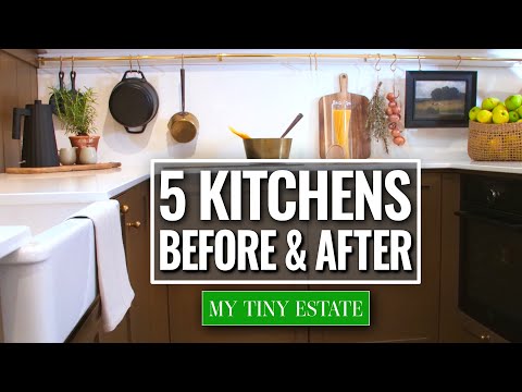5 Kitchen Renovation REVEALS in 20 Minutes! | My Tiny Estate