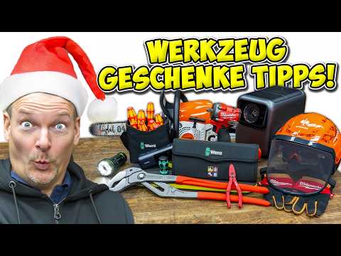 LAST MINUTE WERKZEUG GESCHENKE ab 10,- € | WEIHNACHTSGESCHENKE Tipps 2025